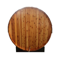 Thumbnail for SunRay Aurora 2-4 Person Traditional Barrel Sauna