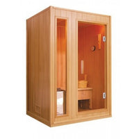 Thumbnail for SunRay Baldwin 2-Person Indoor Traditional Sauna Harvia Heater