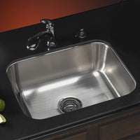 Thumbnail for Houzer Elite 24 inch Stainless Steel Undermount Single Bowl Kitchen Sink, Nested 20-Pack