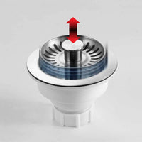 Thumbnail for Houzer Stainless Steel 3-1/2