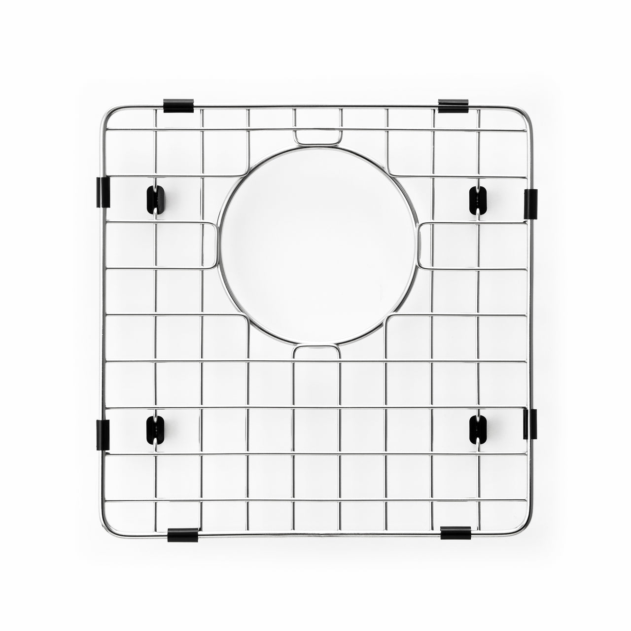 Houzer Stainless Steel Wirecraft Bottom Sink Grid – 11" x 11" – Fits Quartztone Granite Sink Model E-100