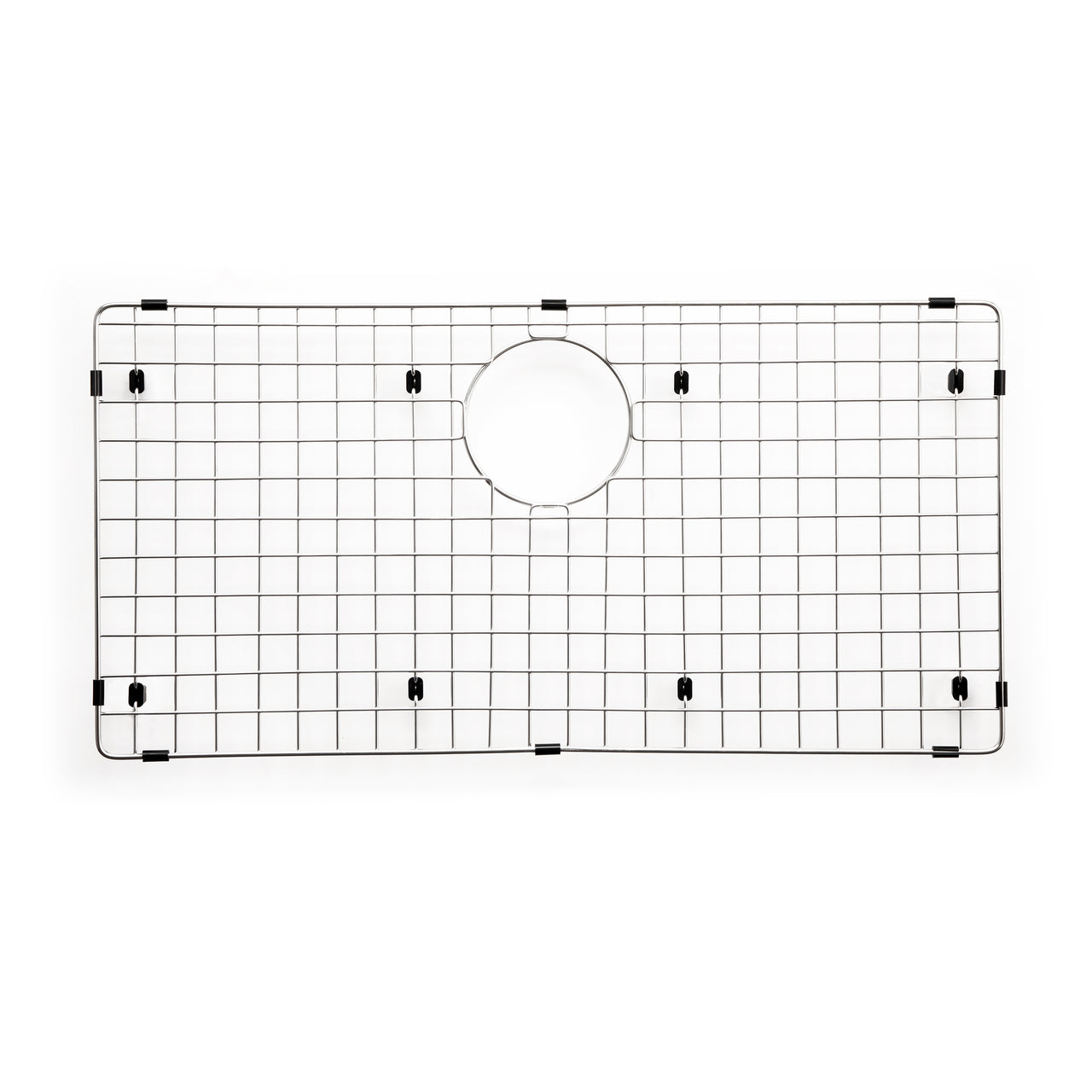 Houzer Stainless Steel Wirecraft Bottom Sink Grid – 30-1/4" x 16-1/2" – Fits Houzer Quartztone Granite Sink Models V-300 & V-300U