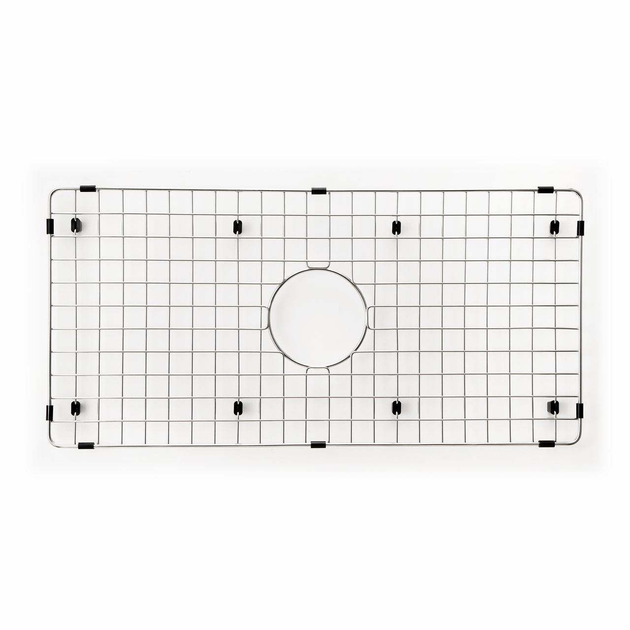 Houzer Stainless Steel Wirecraft Bottom Sink Grid – 27-9/16" x 13-3/8" – Fits Houzer Quartztone Granite Sink Model W-133