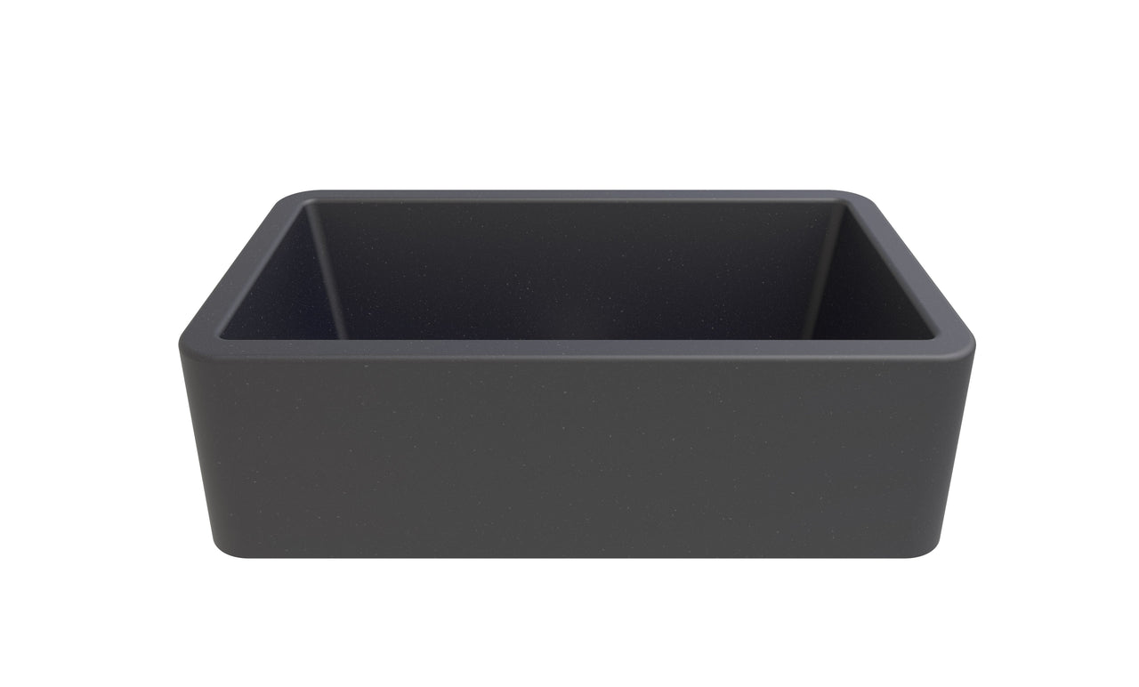 LaToscana 33" Farmhouse/Apron-Front Single Bowl Kitchen Sink Rectangular