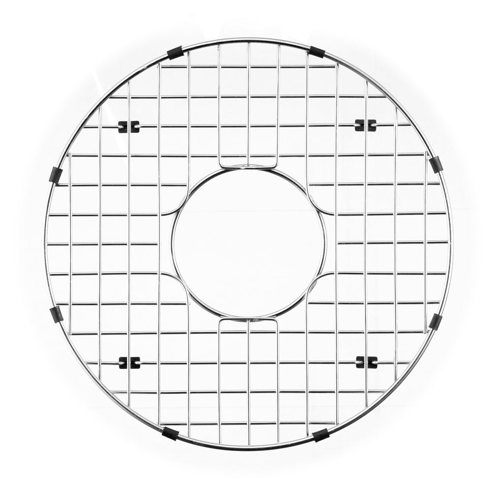 Houzer Wirecraft Stainless Steel Bottom Sink Grid – 13-3/4" Diameter x 1-1/8" – Fits CF-1830 & SCF-1830
