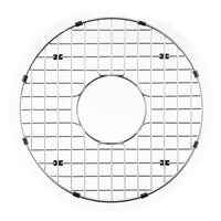 Thumbnail for Houzer Wirecraft Stainless Steel Bottom Sink Grid – 13-3/4