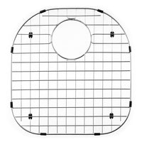 Thumbnail for Houzer Wirecraft Stainless Steel Bottom Sink Grid – 15-3/4