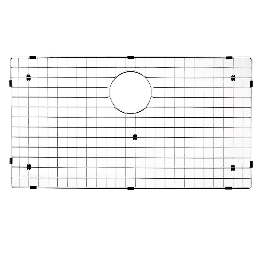 Houzer Wirecraft Stainless Steel Bottom Sink Grid – 30-1/4" x 16-1/2" x 1" – Fits BLS-3322