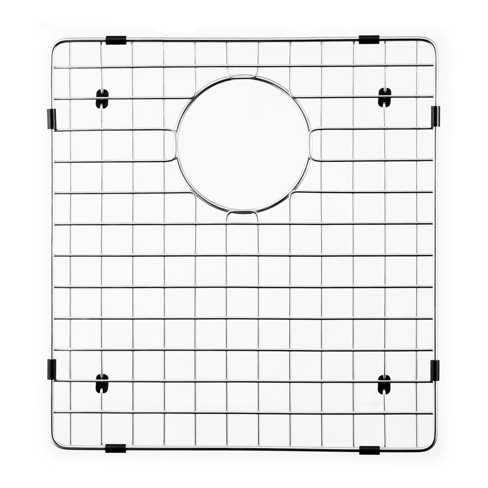 Houzer Wirecraft Stainless Steel Bottom Sink Grid – 14-5/8" x 15-1/2" x 1" – Fits CTR-1700 & CTD-3350