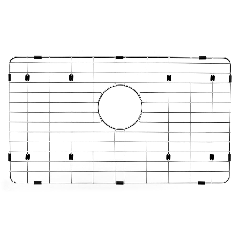 Houzer Wirecraft Stainless Steel Bottom Sink Grid – 24-1/2" x 14" x 1" – Fits NVS-2600, STL-3600, PGS-3122, BSG-3018