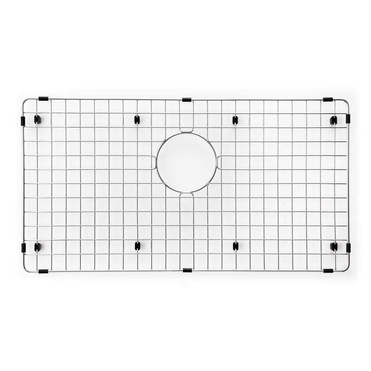Houzer Wirecraft Stainless Steel Bottom Sink Grid – 27-1/2" x 14-3/4" x 1-1/8" – Fits Houzer NVS-16-1717