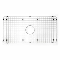 Thumbnail for Houzer Stainless Steel Wirecraft Bottom Sink Grid 30 1/2