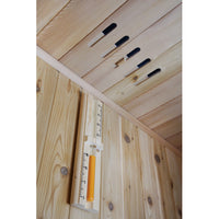 Thumbnail for SunRay Hampton 3 Person Indoor Traditional Sauna Double Bench