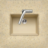 Thumbnail for Houzer Quartztone 24 inch Granite Composite Undermount Single Bowl Kitchen Sink