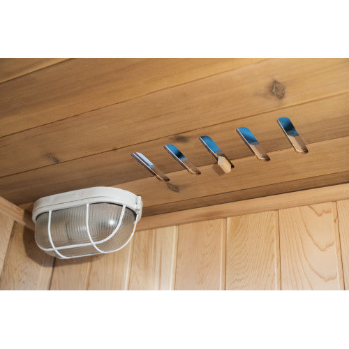 SunRay Aston 1-2 Person Indoor Traditional Sauna Harvia Heater
