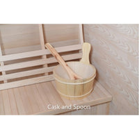 Thumbnail for SunRay Baldwin 2-Person Indoor Traditional Sauna Harvia Heater
