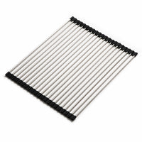 Thumbnail for Houzer Stainless Steel Rolling Drying Mat – 13-3/4