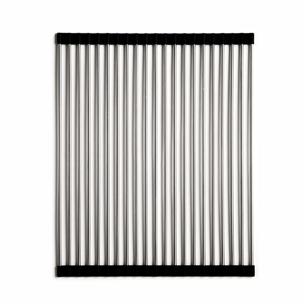 Houzer Stainless Steel Rolling Drying Mat – 13-3/4" x 17-11/16" – For Fireclay Workstation Sink