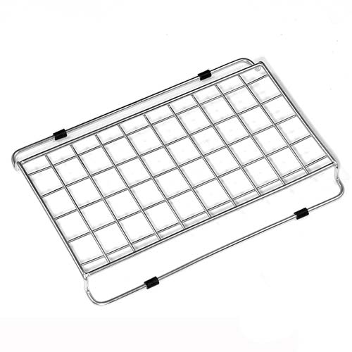 Houzer Wirecraft Stainless Steel Bottom Sink Grid – 12" x 8-1/2" x 1" – Fits CTB-2385 & CTB-3285 Trough Sinks