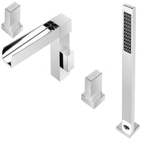 Thumbnail for ANZZI Glymur 2-Handle Deck-Mount Roman Tub Faucet bathtub faucets ANZZI 