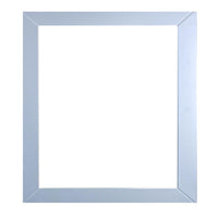 Thumbnail for Eviva New York Bathroom Vanity Mirror Full Frame 30X30 Wall Mount Wall Mirror Eviva Grey