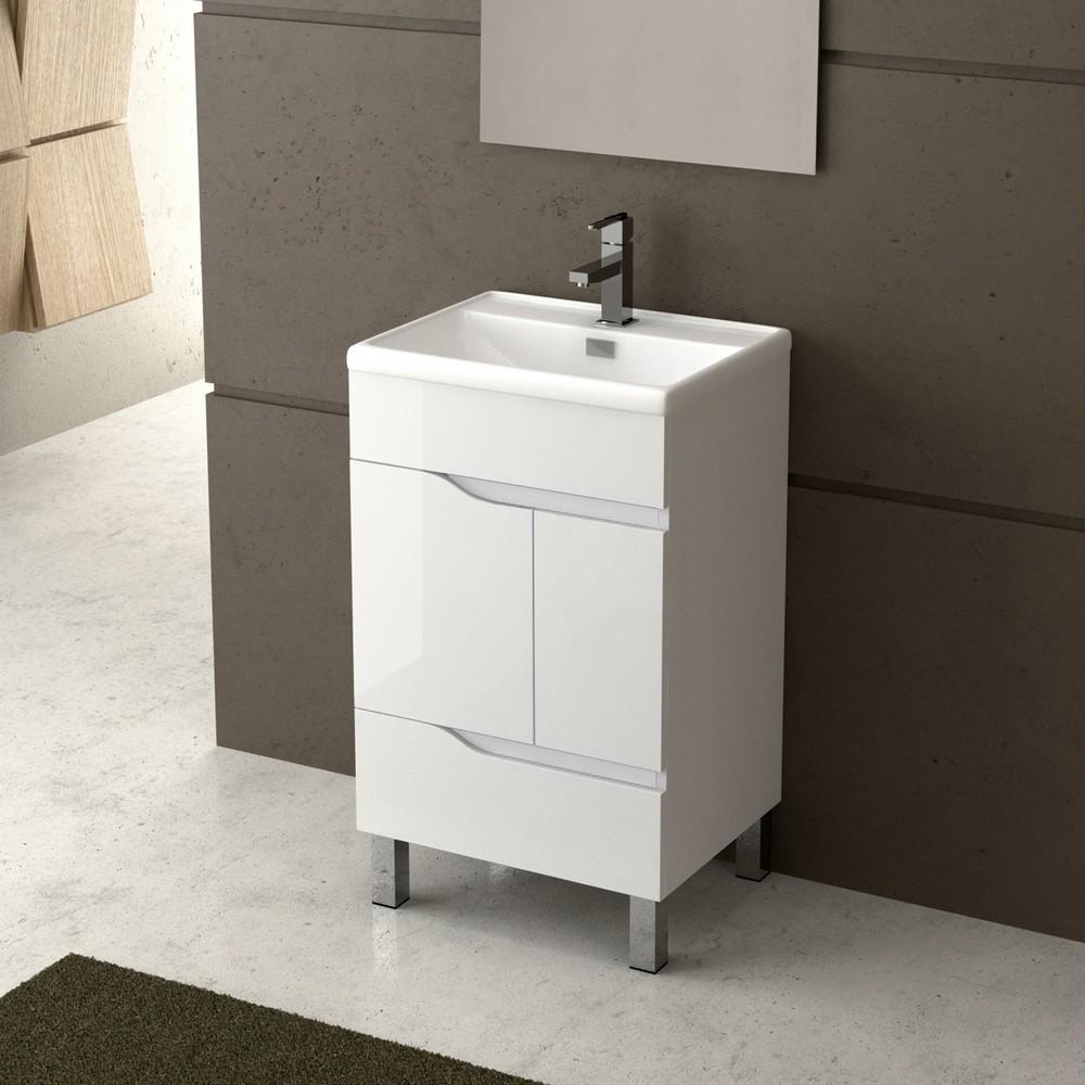 Eviva Charm 20″ Bathroom Vanity With White Integrated Porcelain Sink Vanity Eviva 