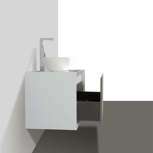 Eviva Santa Monica 36″ Wall Mount Bathroom Vanity w/ Solid Surface Sink Vanity Eviva