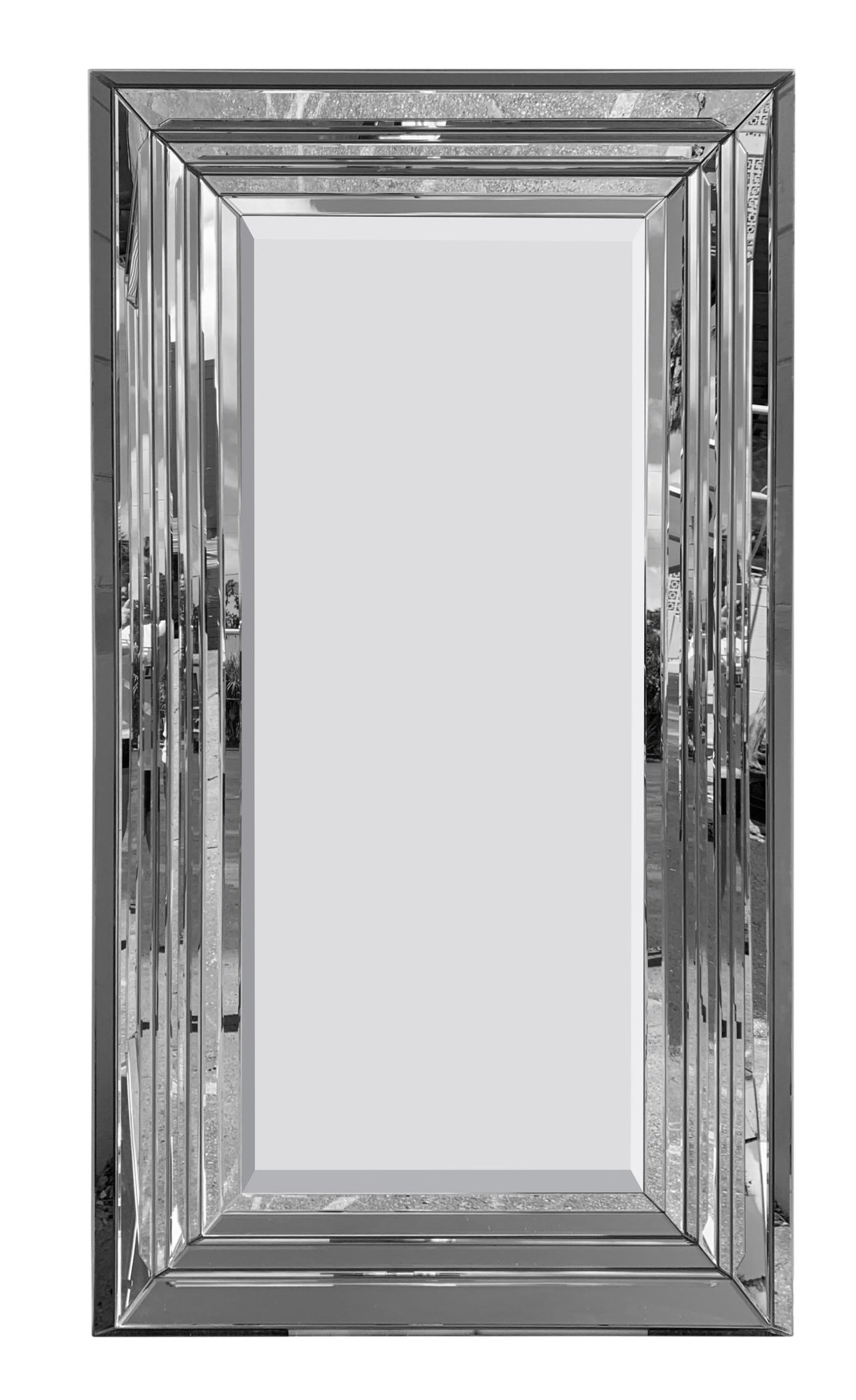 AFD Crystal Wave Leaner Mirror Mirrors AFD Mirrored