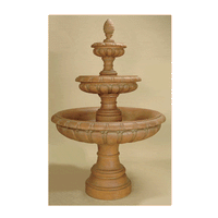 Thumbnail for Talenti Three Tier Outdoor Cast Stone Garden Fountain Fountain Tuscan