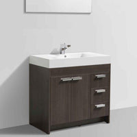 Thumbnail for Eviva Lugano 36″ Modern Bathroom Vanity w/ White Integrated Top Vanity Eviva 