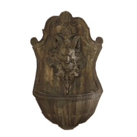 Thumbnail for Parigi Wall Outdoor Cast Stone Garden Fountain Fountain Tuscan