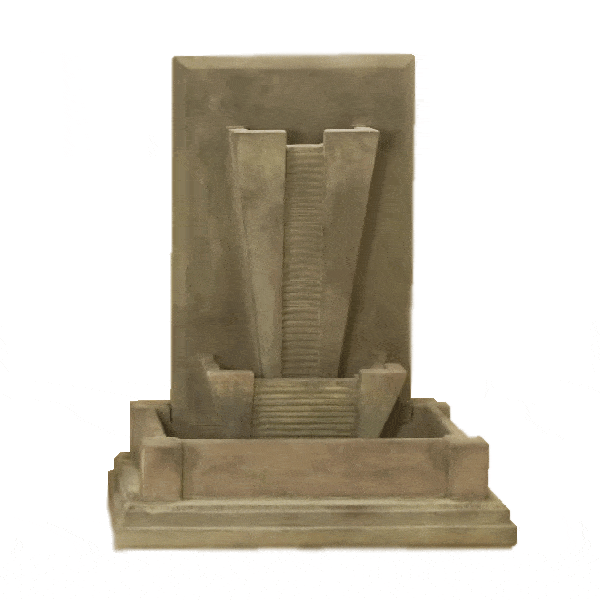 Metro Wall Outdoor Cast Stone Garden Fountain Fountain Tuscan