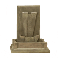 Thumbnail for Metro Wall Outdoor Cast Stone Garden Fountain Fountain Tuscan