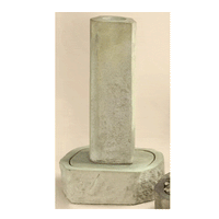 Thumbnail for Rock Pillar Outdoor Cast Stone Garden Fountain Fountain Tuscan