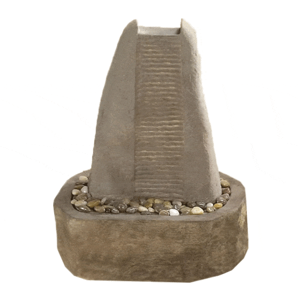 Rustic Ridge Outdoor Cast Stone Garden Fountain Fountain Tuscan