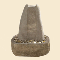 Thumbnail for Rustic Ridge Outdoor Cast Stone Garden Fountain Fountain Tuscan