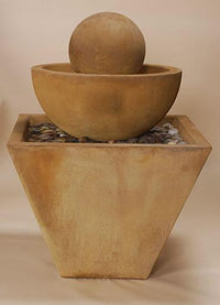 Thumbnail for Prima Outdoor Cast Stone Garden Fountain Fountain Tuscan