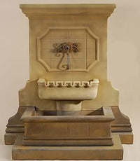 Thumbnail for Savonna Wall Outdoor Cast Stone Garden Fountain Fountain Tuscan