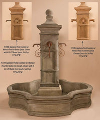 Thumbnail for Aquitaine Pond Outdoor Cast Stone Garden Fountain W/ 70