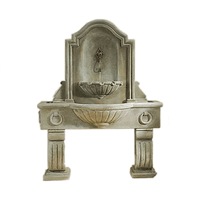 Thumbnail for Anduze Outdoor Cast Stone Garden Wall Fountain Tall For Spout Fountain Tuscan