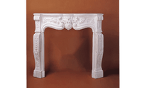 Thumbnail for Baroque Mantel Cast Stone Fireplace Mantels Tuscan 