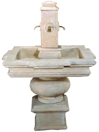 Thumbnail for Versilia Cast Stone Outdoor Garden Water Fountain For Spout Fountain Tuscan