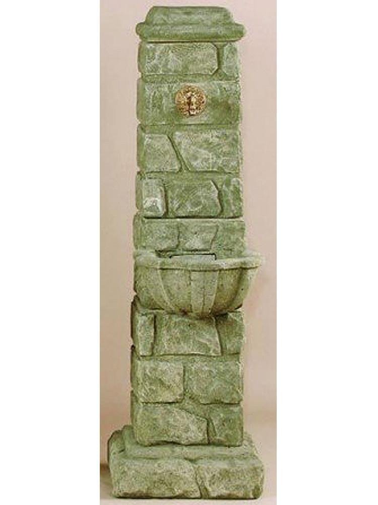 Rustichella Cast Stone Outdoor Water Fountain for Spout Fountain Tuscan