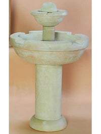 Thumbnail for Nuova Cast Stone Outdoor Garden Fountain Fountain Tuscan