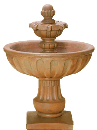 Thumbnail for Alba Cast Stone Outdoor Garden Fountain Short Fountain Tuscan 