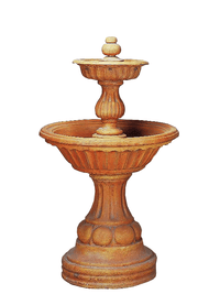 Thumbnail for Siena Ada Cast Stone Outdoor Garden Fountain With Spout Fountain Tuscan