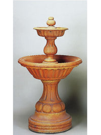 Thumbnail for Siena Ada Cast Stone Outdoor Garden Fountain With Spout Fountain Tuscan