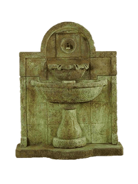 Thumbnail for Terme del Foro Wall Cast SroneOutdoor Water Fountain for Spout Fountain Tuscan