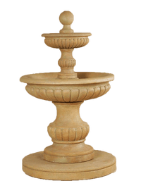 Thumbnail for Acqua Sparta Two Tier Outdoor Water Cast Stone Garden Fountain Fountain Tuscan 