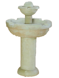 Thumbnail for Nuova Cast Stone Outdoor Garden Fountain Fountain Tuscan